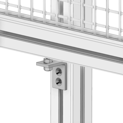 55-040-0 MODULAR SOLUTIONS SLIDING DOOR GUIDE